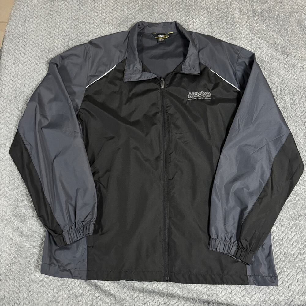 Mooyah Burger Unisex Windbreaker Jacket Core 365 Size XL